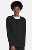 Unisex Snap-Front Crew Neck Scrub Jacket | CK393A.