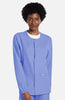 Unisex Snap-Front Crew Neck Scrub Jacket | CK393A.