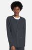 Unisex Snap-Front Crew Neck Scrub Jacket | CK393A.