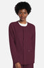 Unisex Snap-Front Crew Neck Scrub Jacket | CK393A.
